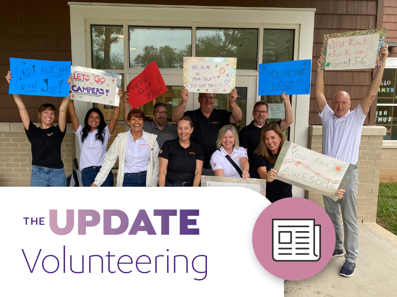 The Update – Volunteering: August 2024