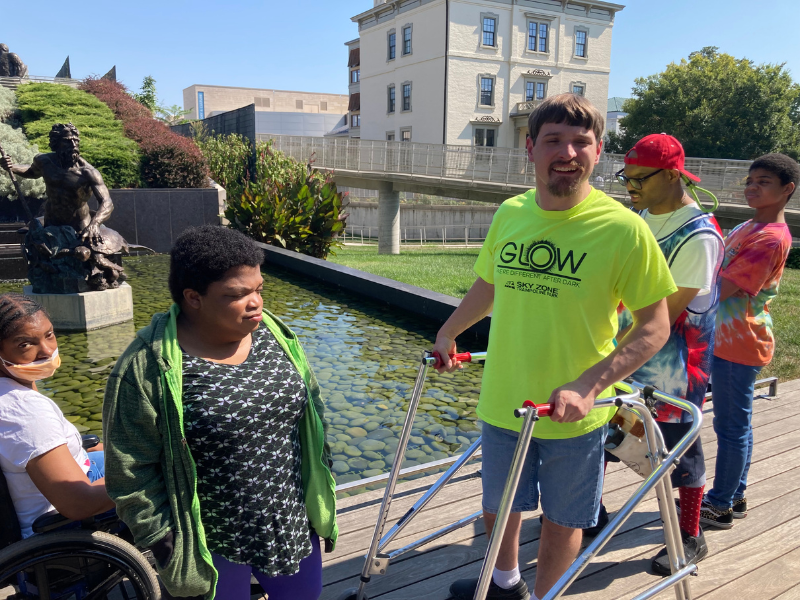 Bringing the World to Adult Day Support Participants, and Vice Versa