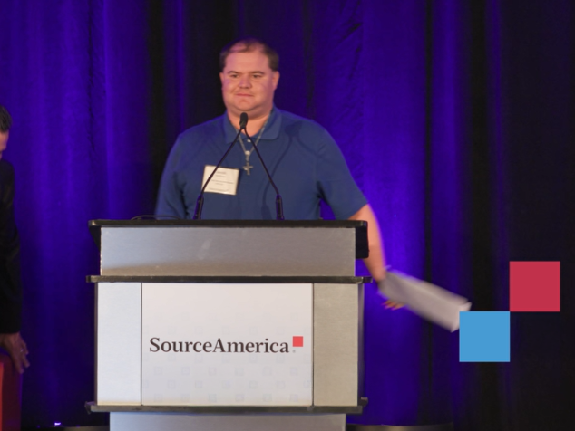 SOAR365’s Jacob Hoffman Speaks at the 2025 SourceAmerica Grassroots Advocacy Conference